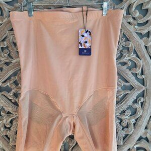 Honeylove Superpower Shorts Rose Tan Size 3X NWT's